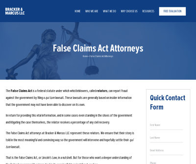 False Claims Act Attorneys