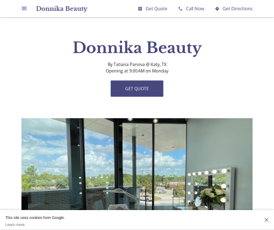 https://donnikabeauty.business.site