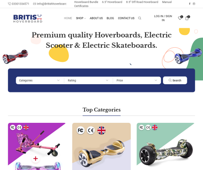 British Hoverboard