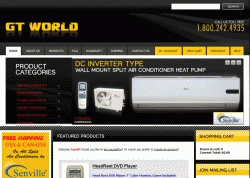  GT-World: Efficient Ductless Split Air Conditioners / Heat Pumps and variety of Diesel, Gasoline and Propane Power Generators