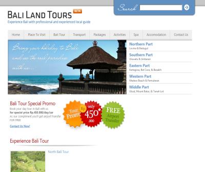 Bali Land Tours-day tours and holiday package