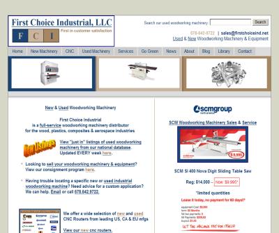 First Choice Industrial LLC - New and Used Industrial Woodworking machinery and equipment