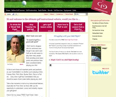 FREE golf tips and online golf lessons from GolfingPartner.com