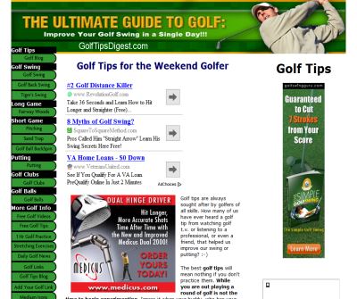Golf Tips Digest