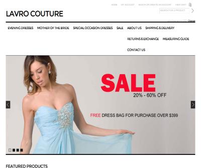 Lavro Couture Evening Dress Collection