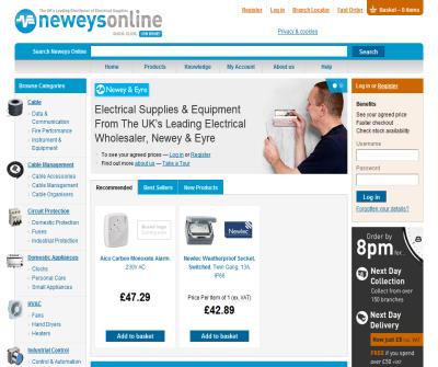 Neweys Online - electrical wholesaler