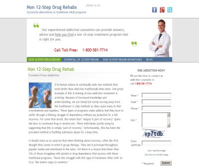 Non 12-Step Drug Rehab Information Center