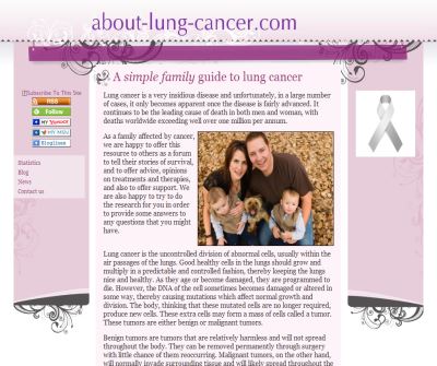 About Lung Cancer