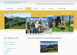 Skiort und Wanderdorf Lofer im Land Salzburg in �sterreich