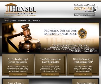 Hensel Law Office, PLLC Bankruptcy Attorney Detroit, Michigan