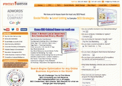 Proxy1Media.com: Certified Search-Engine Marketing Consultants Proxy1Media.com: Certified Search-Engine Marketing Consultants