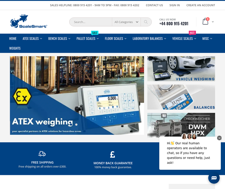 Weighing Scales UK: Digital Industrial Weigh Scales Online - Scalesmart