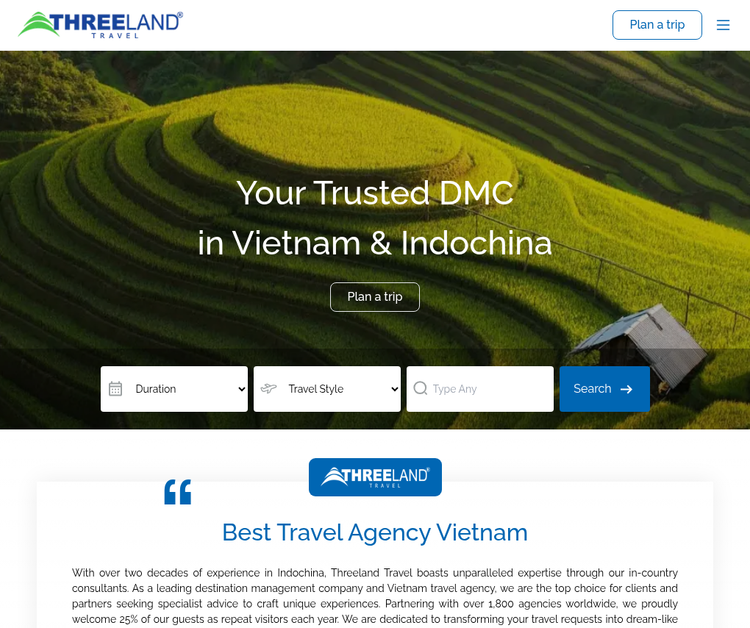 Amazing tours to Vietnam, Laos, Cambodia