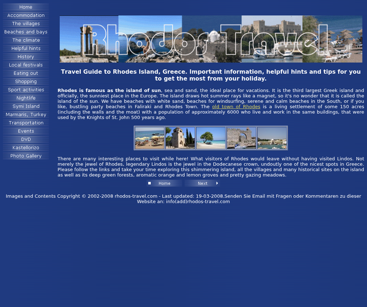 Rhodos Travel Revue