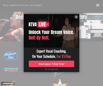 Ken Tamplin Online