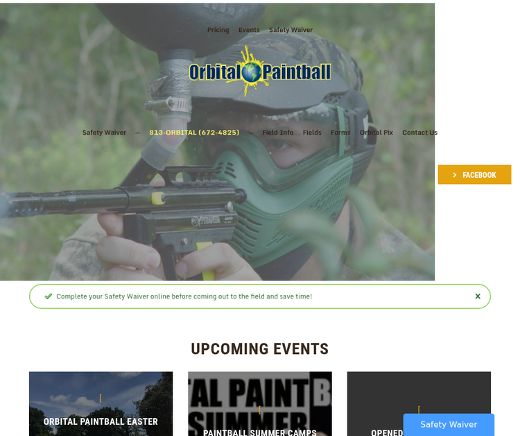 Orbital Paintball - A Tampa Florida Paintball Field