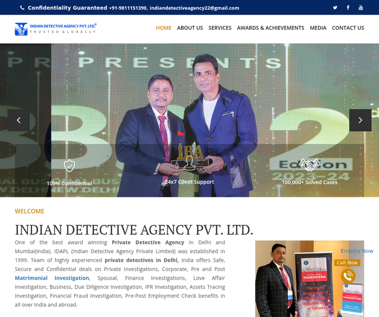 Indian Detective Agency - Corporate, Private & Financial Investigations