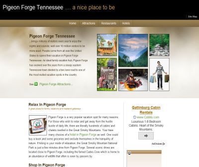 Travels to Pigeon Forge Tennessee