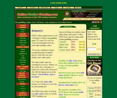 Online Casino Gaming