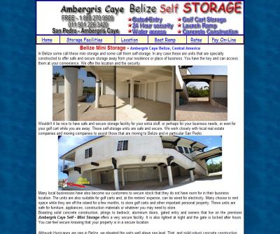 Belize Storage in San Pedro Ambergris Caye Belize