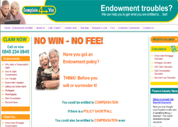 Endowment shortfall troubles - Claim Cash Compensation