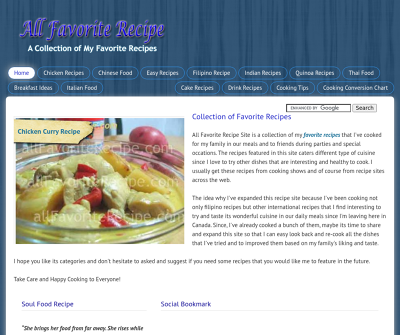 All Favorite Recipe