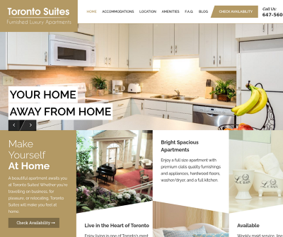 Toronto Suites: Furnished Apartments & Corporate Housing