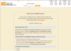 IcePoster.com Affiliate Program