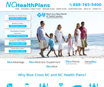(BCBSNC) BLue Cross and Blue Shield of North Carolina Health Insurance Quotes