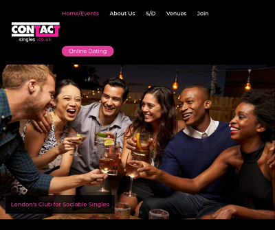 Contact online - Singles Parties and Speed Dating in London