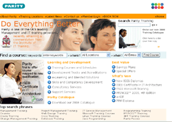 Parity Training provides management and technology courses throughout the UK