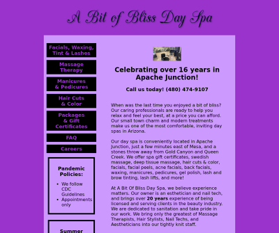 A Bit Of Biss Day Spa & Boutique