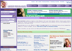 Beautyfinder.co.uk Online Beauty Salon & Spa Directory