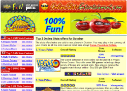 Online Slots Entertainment