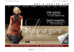 Purchase designer fashion online with NET-A-PORTER.COM