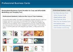 Professional Business Cards - Print Business Cards