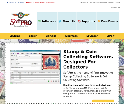 Stamp Collecting Software + Coin Collecting Software