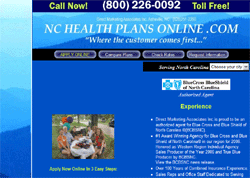 North Carolina health insurance quotes and health plans for Blue Cross and Blue Shield (BCBSNC)