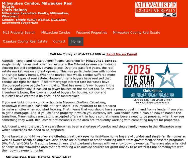 Milwaukee Condos, Milwaukee Real Estate - Chris Haines