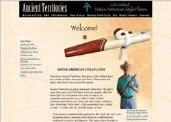 Ancient Territories -  Native American Style Flutes by John Stillwell