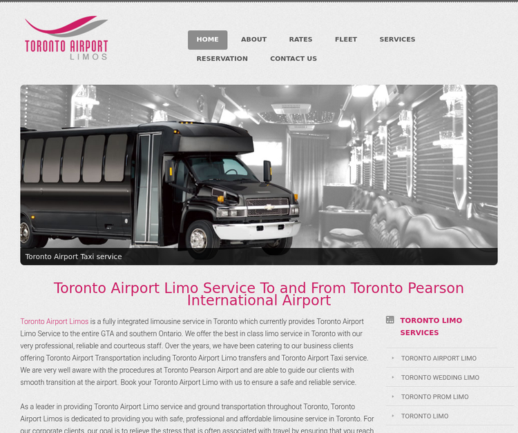 Toronto airport Limousine