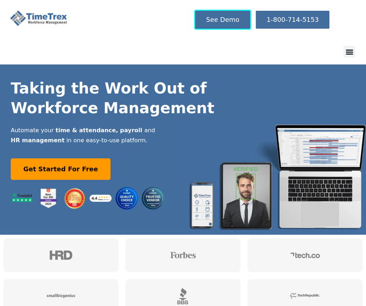 TimeTrex Time and Attendance
