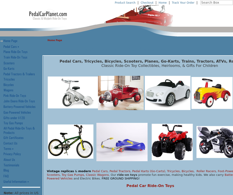 Pedal Car Planet