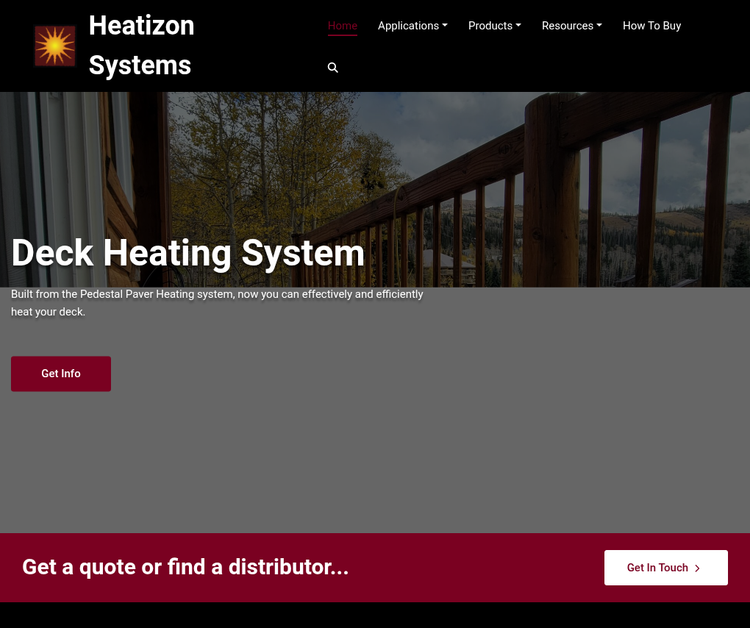 Radiant Heat for Snow Melting