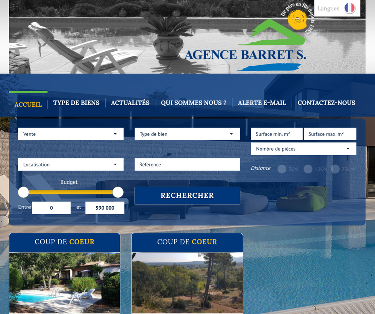 Agence Barret S. 50 years real estate Le Muy La Motte (var,france)