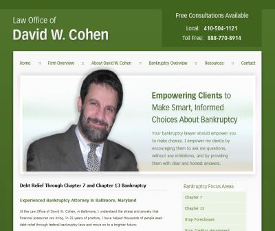 Law Office of David W. Cohen