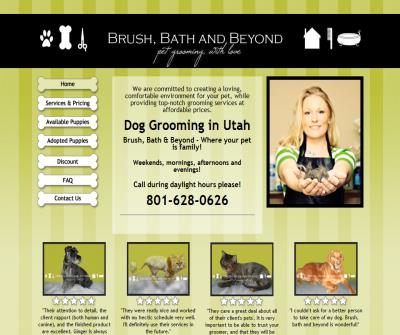 Dog grooming in Utah