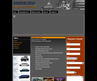 Fairfax limo car service at BWI , IAD , DCA airports