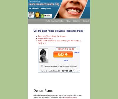 Individual Dental Insurance