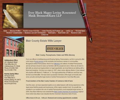 Evey, Black, Dorezas, Magee, Levine, Rosensteel & Mauk LLP